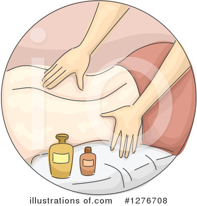 Royalty-Free (RF) Massage Clipart Illustration by BNP Design Studio - Stock Sample #1276708