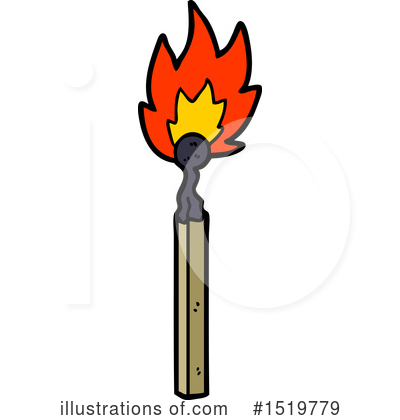 Match Stick Clipart #1519779 by lineartestpilot
