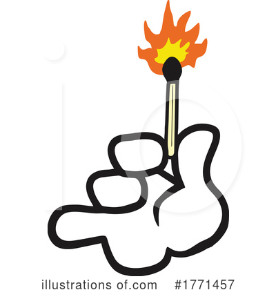Matches Clipart #1771457 by Johnny Sajem