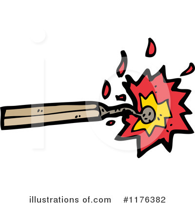 Royalty-Free (RF) Matches Clipart Illustration by lineartestpilot - Stock Sample #1176382