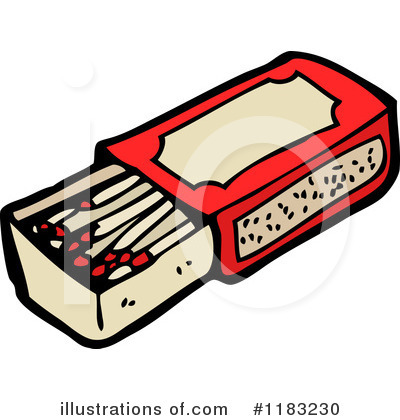 Royalty-Free (RF) Matches Clipart Illustration by lineartestpilot - Stock Sample #1183230