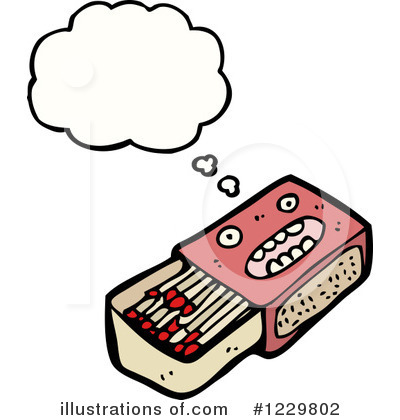 Royalty-Free (RF) Matches Clipart Illustration by lineartestpilot - Stock Sample #1229802