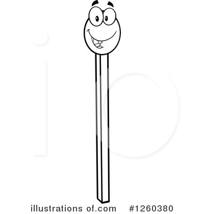 Matches Clipart #1260380 by Hit Toon