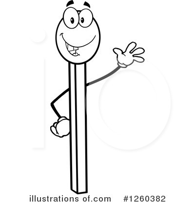 Match Stick Clipart #1260382 by Hit Toon