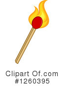 Matches Clipart #1260395 by Hit Toon