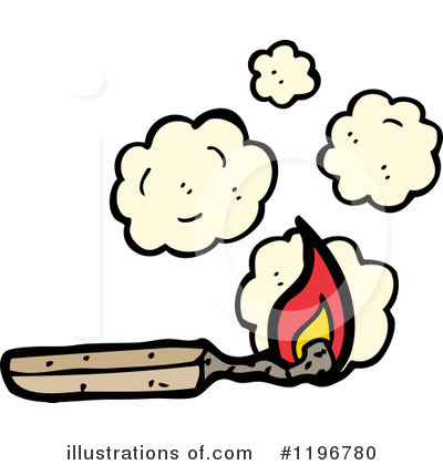 Royalty-Free (RF) Matchstick Clipart Illustration by lineartestpilot - Stock Sample #1196780