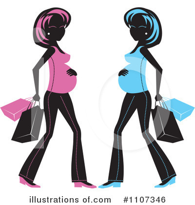 Royalty-Free (RF) Maternity Clipart Illustration by Amanda Kate - Stock Sample #1107346