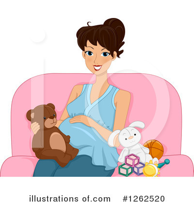 Royalty-Free (RF) Maternity Clipart Illustration by BNP Design Studio - Stock Sample #1262520