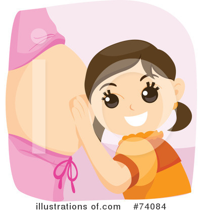 Royalty-Free (RF) Maternity Clipart Illustration by BNP Design Studio - Stock Sample #74084