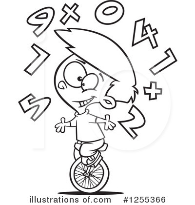Unicycle Clipart #1255366 by toonaday