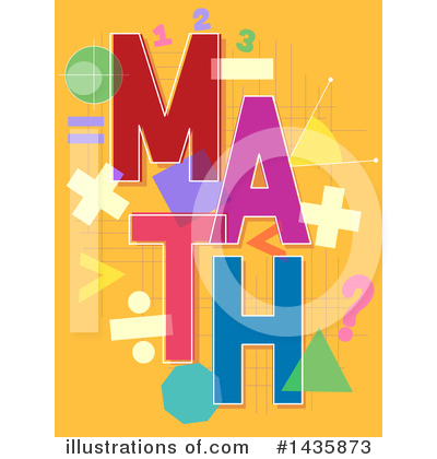 Royalty-Free (RF) Math Clipart Illustration by BNP Design Studio - Stock Sample #1435873