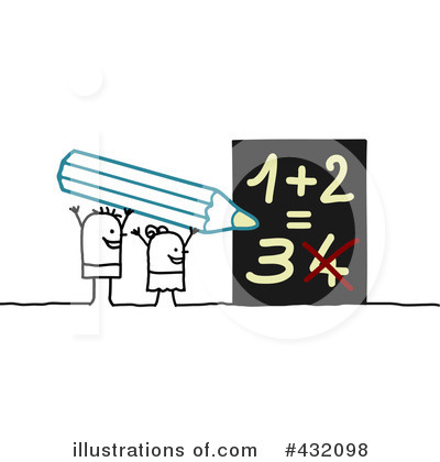 Royalty-Free (RF) Math Clipart Illustration by NL shop - Stock Sample #432098