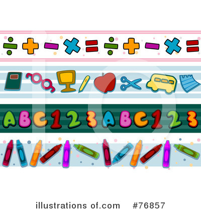 Royalty-Free (RF) Math Clipart Illustration by BNP Design Studio - Stock Sample #76857