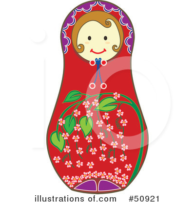 Matryoshka Doll Clipart #50921 by Cherie Reve