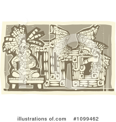 Royalty-Free (RF) Mayan Clipart Illustration by xunantunich - Stock Sample #1099462