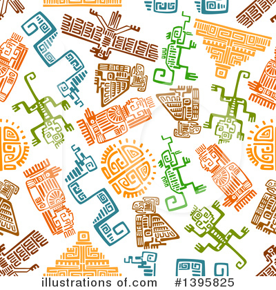 Royalty-Free (RF) Mayan Clipart Illustration by Vector Tradition SM - Stock Sample #1395825