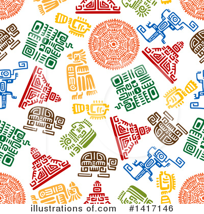 Royalty-Free (RF) Mayan Clipart Illustration by Vector Tradition SM - Stock Sample #1417146