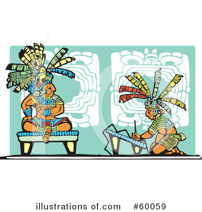 Royalty-Free (RF) Mayan Clipart Illustration by xunantunich - Stock Sample #60059