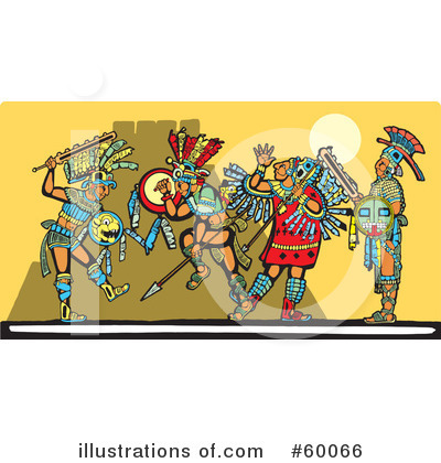 Royalty-Free (RF) Mayan Clipart Illustration by xunantunich - Stock Sample #60066