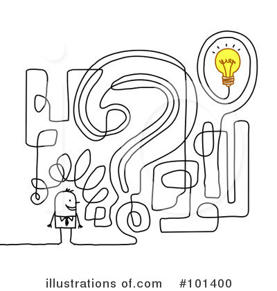 Royalty-Free (RF) Maze Clipart Illustration by NL shop - Stock Sample #101400