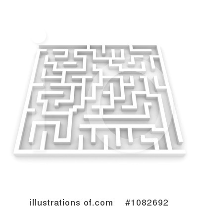 Royalty-Free (RF) Maze Clipart Illustration by BNP Design Studio - Stock Sample #1082692