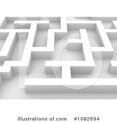 Royalty-Free (RF) Maze Clipart Illustration by BNP Design Studio - Stock Sample #1082694