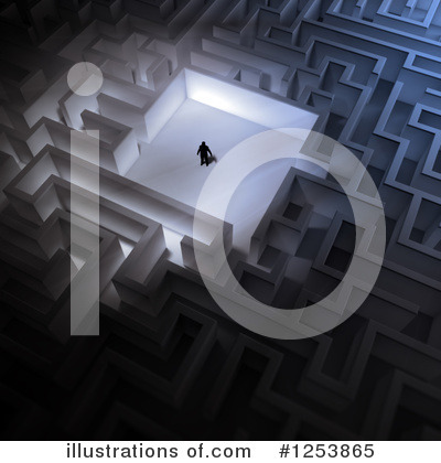 Royalty-Free (RF) Maze Clipart Illustration by Mopic - Stock Sample #1253865