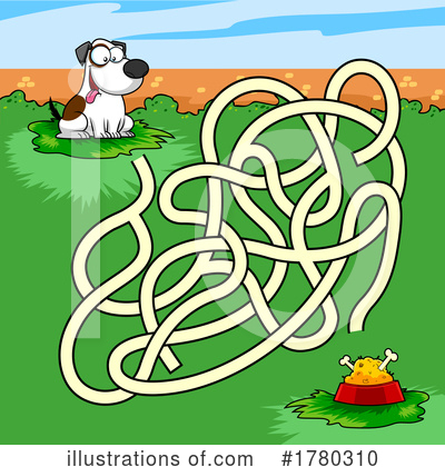 Maze Clipart #1780310 by Hit Toon