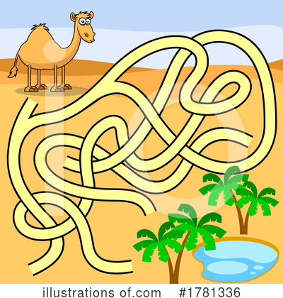 Royalty-Free (RF) Maze Clipart Illustration by Hit Toon - Stock Sample #1781336