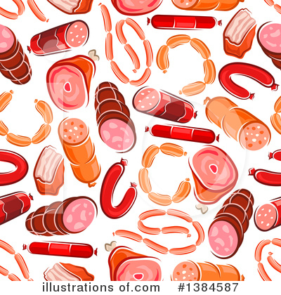 Pepperoni Clipart #1384587 by Vector Tradition SM