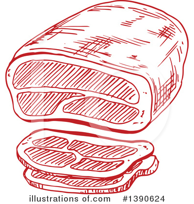 Royalty-Free (RF) Meat Clipart Illustration by Vector Tradition SM - Stock Sample #1390624