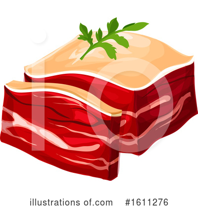 Royalty-Free (RF) Meat Clipart Illustration by Vector Tradition SM - Stock Sample #1611276