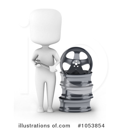 Royalty-Free (RF) Mechanic Clipart Illustration by BNP Design Studio - Stock Sample #1053854