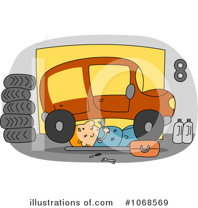 Royalty-Free (RF) Mechanic Clipart Illustration by BNP Design Studio - Stock Sample #1068569