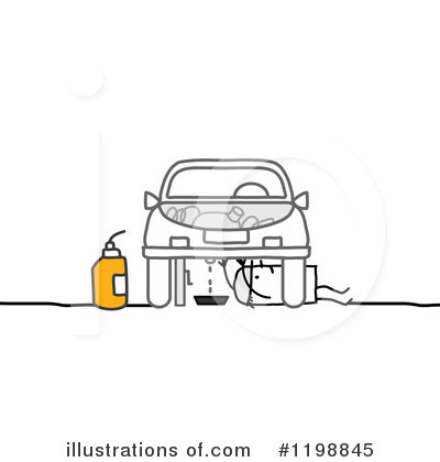 Royalty-Free (RF) Mechanic Clipart Illustration by NL shop - Stock Sample #1198845