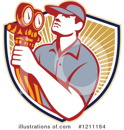 Royalty-Free (RF) Mechanic Clipart Illustration by patrimonio - Stock Sample #1211164