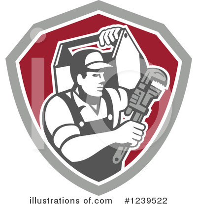 Royalty-Free (RF) Mechanic Clipart Illustration by patrimonio - Stock Sample #1239522