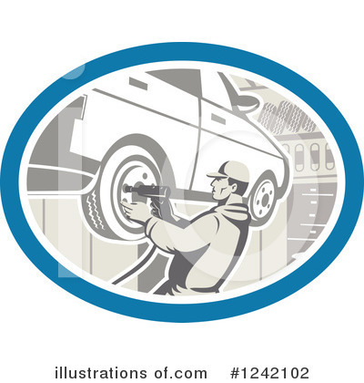 Automotive Clipart #1242102 by patrimonio