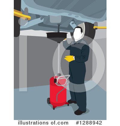 Royalty-Free (RF) Mechanic Clipart Illustration by David Rey - Stock Sample #1288942