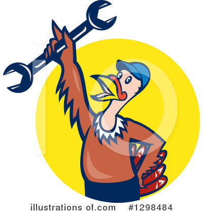 Royalty-Free (RF) Mechanic Clipart Illustration by patrimonio - Stock Sample #1298484