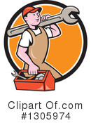 Mechanic Clipart #1305974 by patrimonio