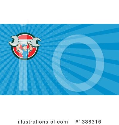 Royalty-Free (RF) Mechanic Clipart Illustration by patrimonio - Stock Sample #1338316