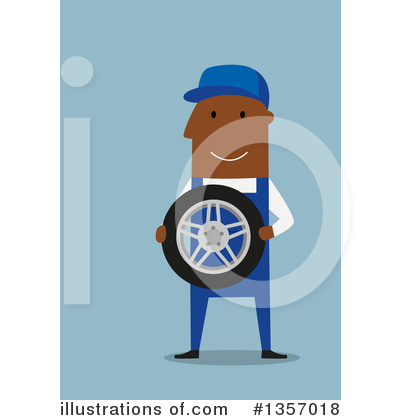 Mechanic Clipart #1357018 by Vector Tradition SM