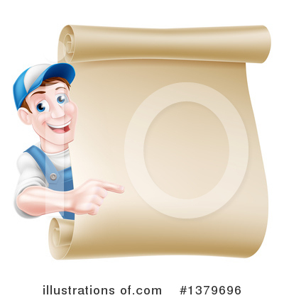 Royalty-Free (RF) Mechanic Clipart Illustration by AtStockIllustration - Stock Sample #1379696