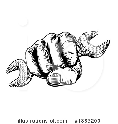 Royalty-Free (RF) Mechanic Clipart Illustration by AtStockIllustration - Stock Sample #1385200