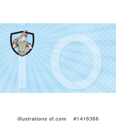 Royalty-Free (RF) Mechanic Clipart Illustration by patrimonio - Stock Sample #1416366