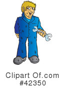 Mechanic Clipart #42350 by Snowy