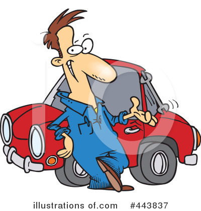 Royalty-Free (RF) Mechanic Clipart Illustration by toonaday - Stock Sample #443837