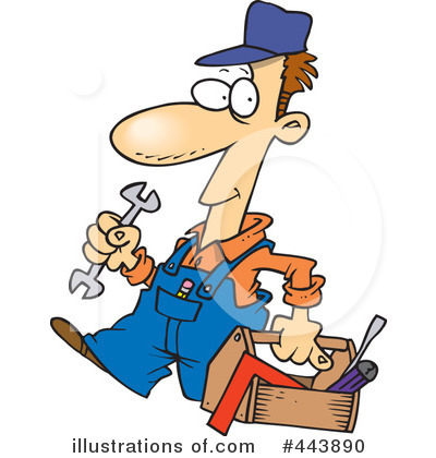 Repairs Clipart #443890 by toonaday