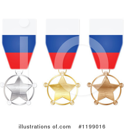 Russian Flag Clipart #1199016 by Andrei Marincas